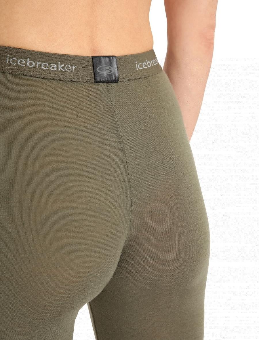 Base Layers Icebreaker Merino 175 Everyday Thermal Leggings Damskie Oliwkowe | PL 1048ILHS